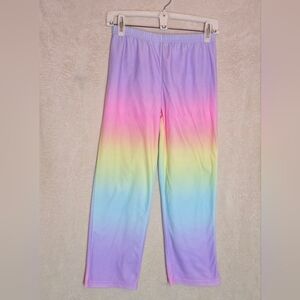Carter's Girl's Size 10 Pants Sleepwear Rainbow 100% Polyester